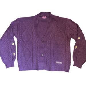 Taylor Swift | Authentic Speak Now Taylor's Version Knit Cardigan Purple XL/2XL
